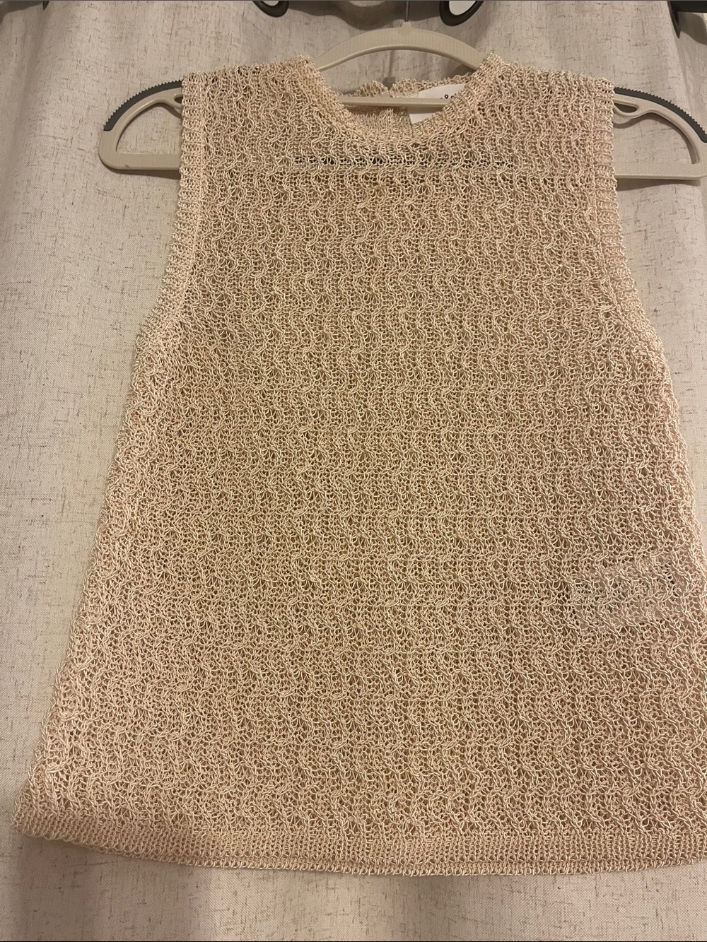 ba&sh Sleeveless Knit Tank size S made in Italy